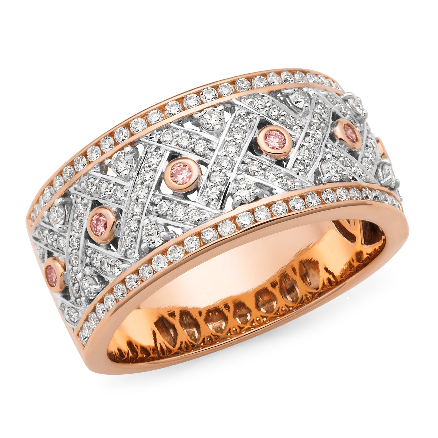 MMJ - Pink Diamond Dress Ring